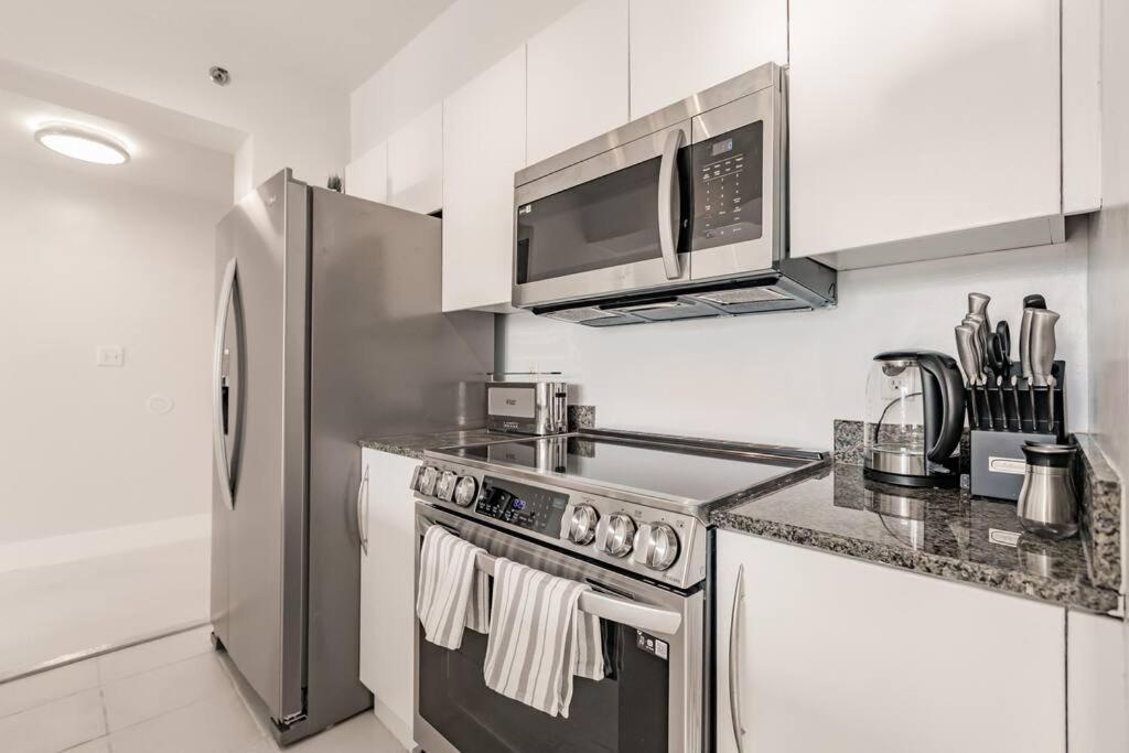 Upscale Brickell 3 Bedroom With Water Views And Free Parking Miami Exteriér fotografie