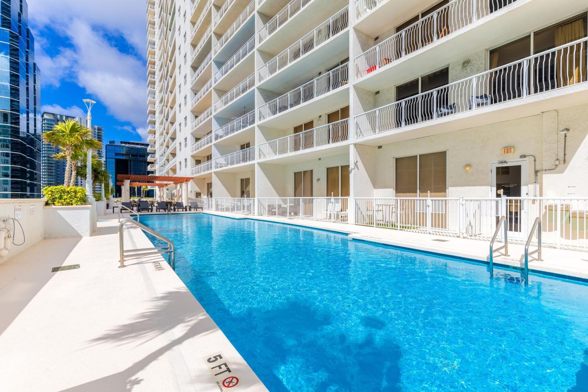 Upscale Brickell 3 Bedroom With Water Views And Free Parking Miami Exteriér fotografie