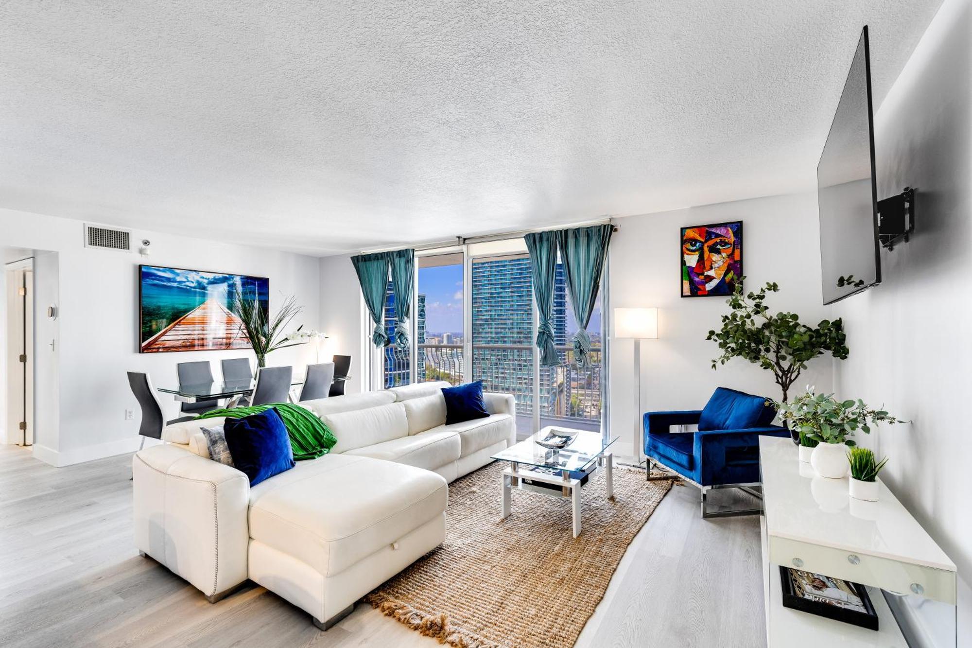 Upscale Brickell 3 Bedroom With Water Views And Free Parking Miami Exteriér fotografie