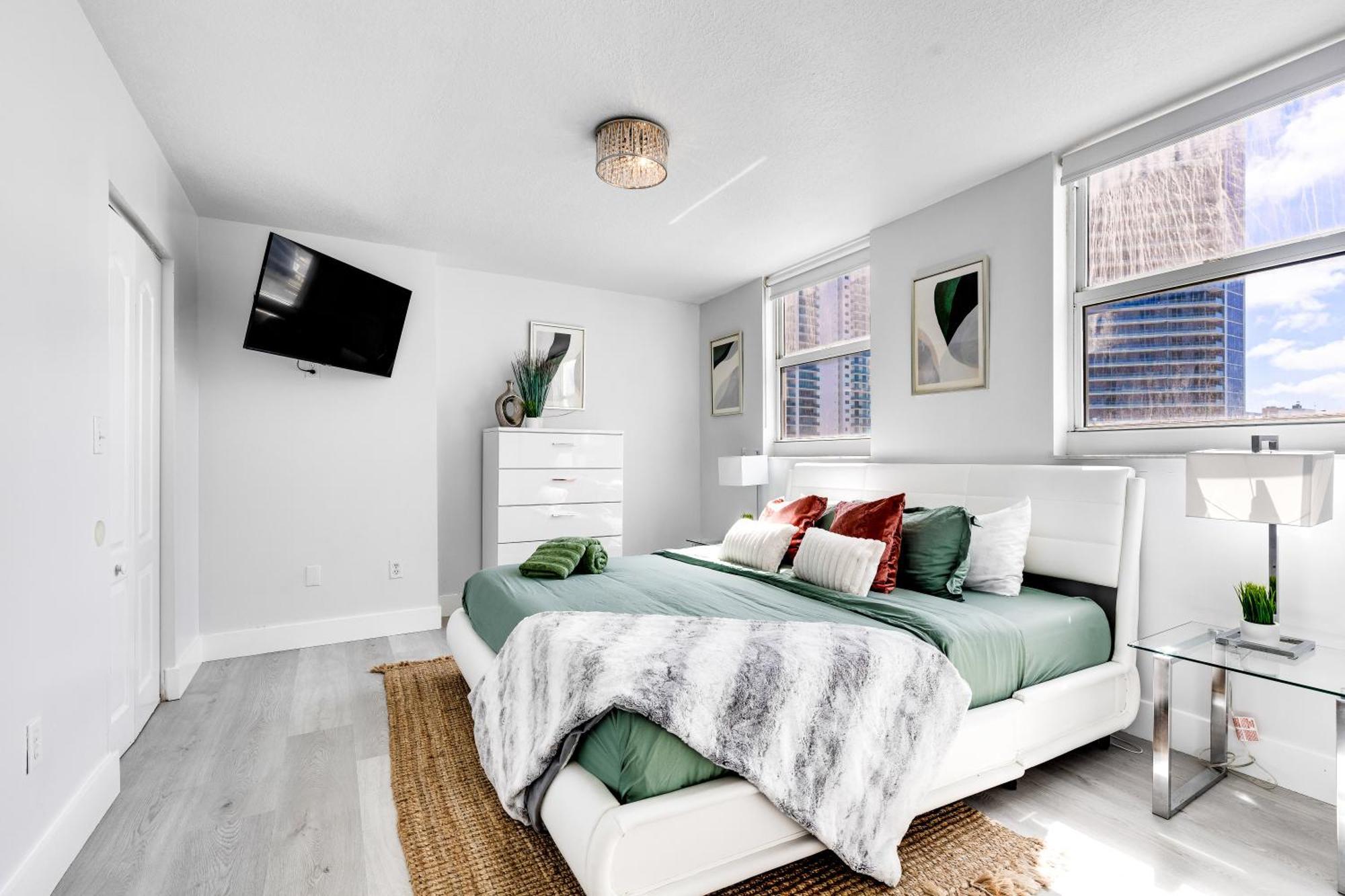 Upscale Brickell 3 Bedroom With Water Views And Free Parking Miami Exteriér fotografie
