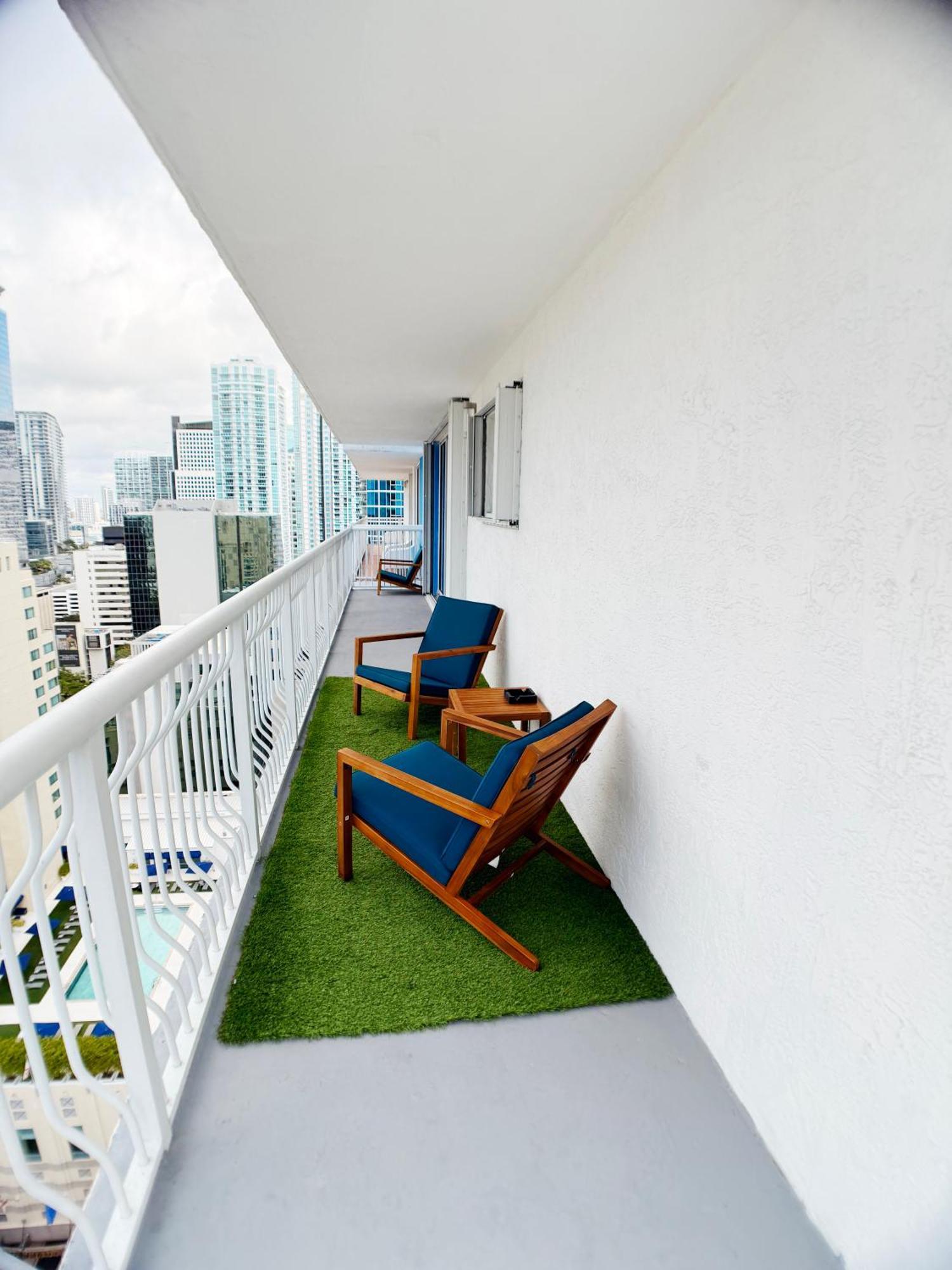 Upscale Brickell 3 Bedroom With Water Views And Free Parking Miami Exteriér fotografie